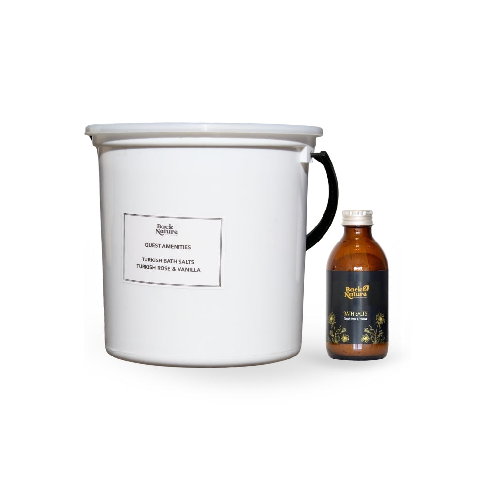 Turkish Rose & Vanilla Bath Salts, 5Kg