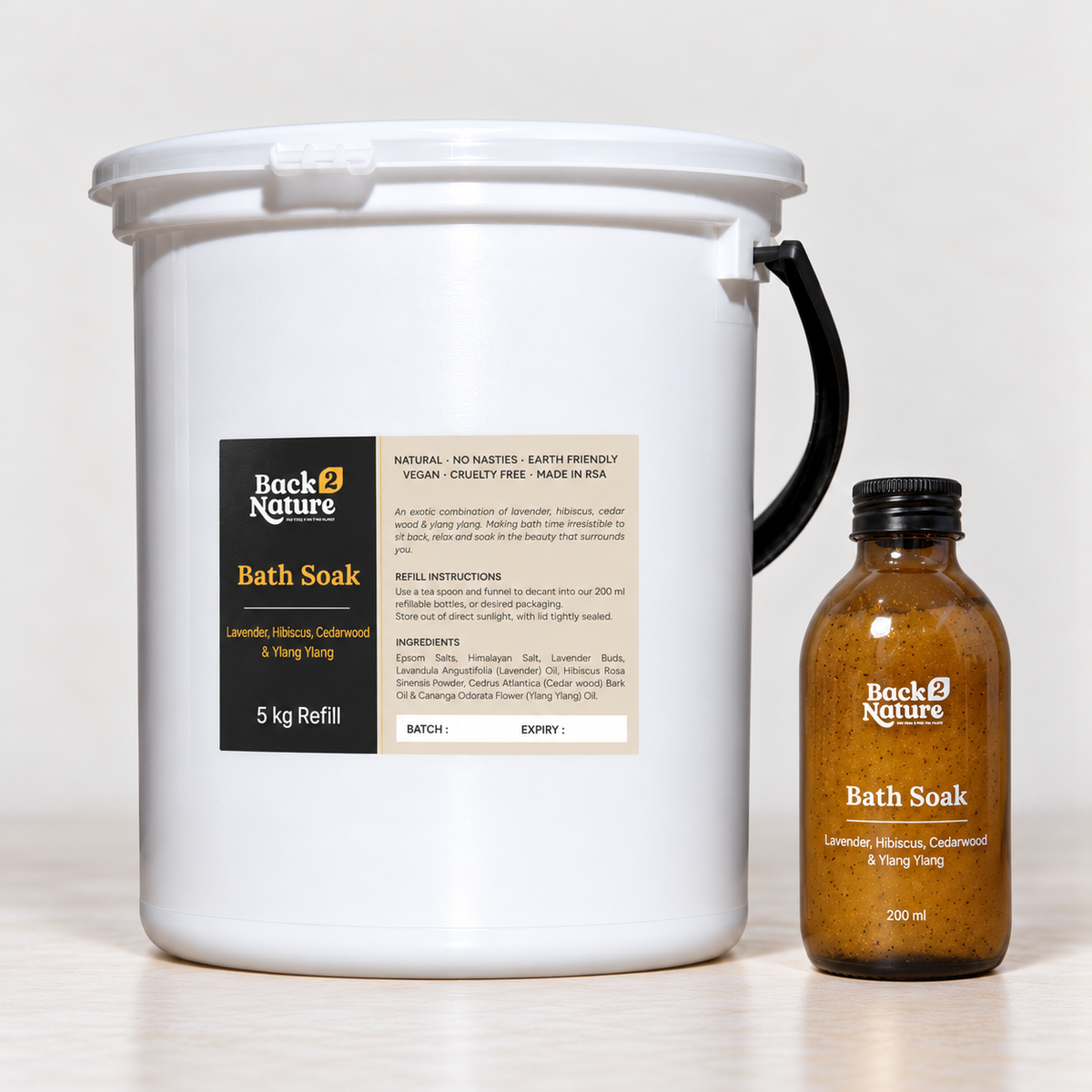 Bath Soak ~ Lavender, Cedar wood & Ylang Ylang, 5 kg