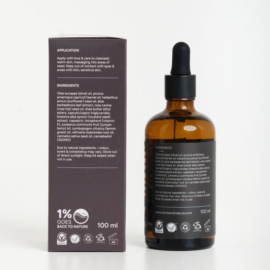 Cellulite, Stretch Mark & Scar CBD Body Oil, 100ml