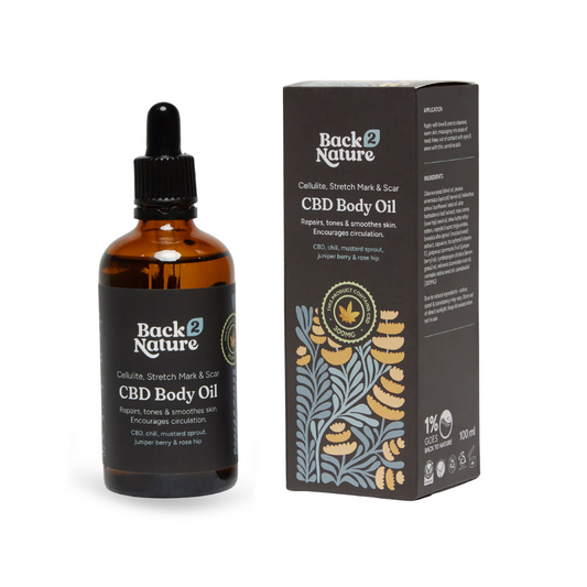 Cellulite, Stretch Mark & Scar CBD Body Oil, 100ml