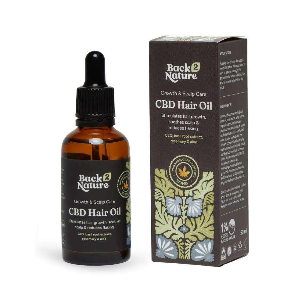 Growth & Scalp Care ~ CBD Hair Oil, 50ml
