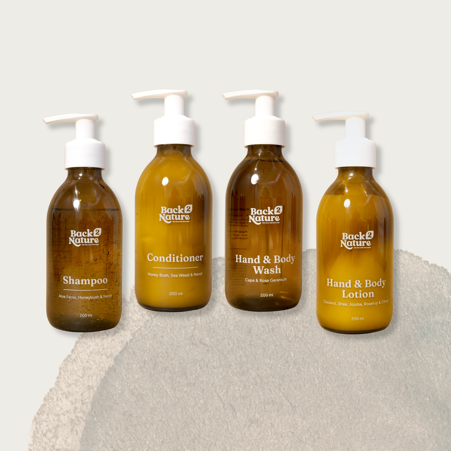 Earth & Essence - Pack de produits de courtoisie