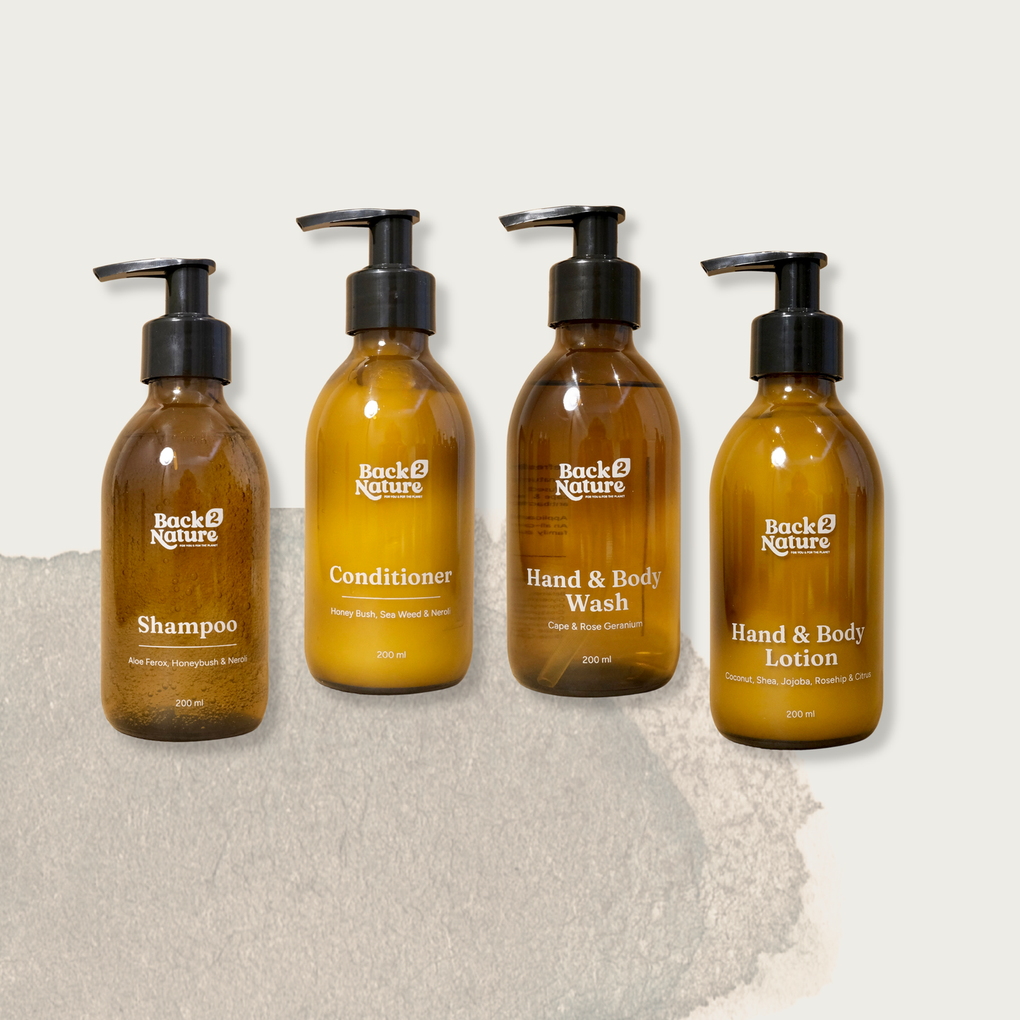 Earth & Essence - Pack de produits de courtoisie