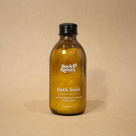 Bath Soak ~ Lavender, Cedar wood & Ylang Ylang 200 ml