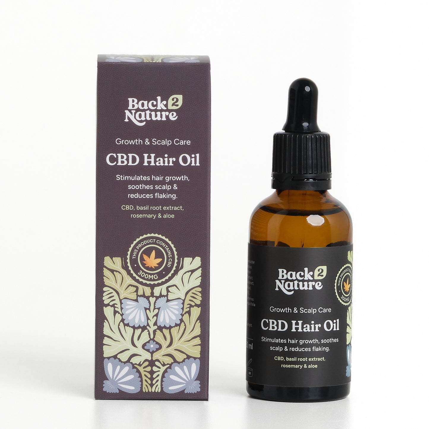 Growth & Scalp Care ~ CBD Hair Oil, 50ml